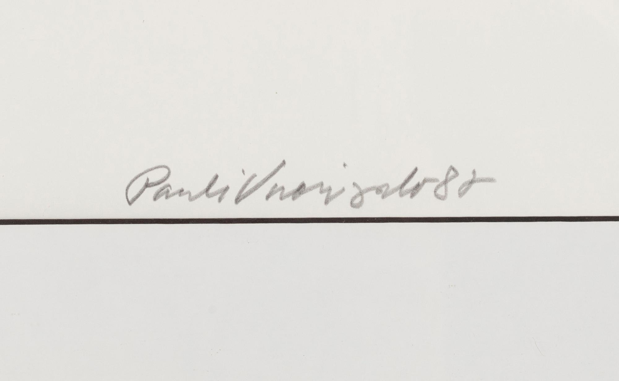 Pauli Vuorisalo, serigrafi, signerad och daterad -88, numrerad 50/75 II.