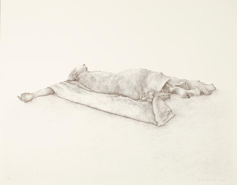 BARBRO BÄCKSTRÖM, litografi, sign och dat 1977.