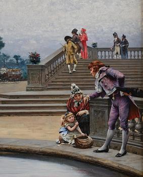 August Hagborg, In the Tuileries Garden.