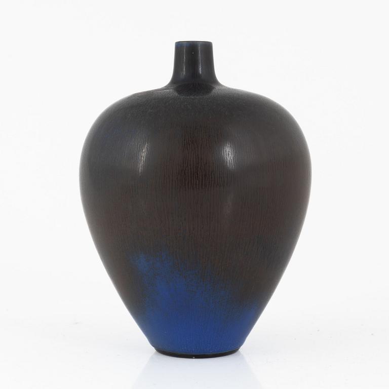 Berndt Friberg, a stoneware vase, Gustavsberg Studio, Sweden 1954.