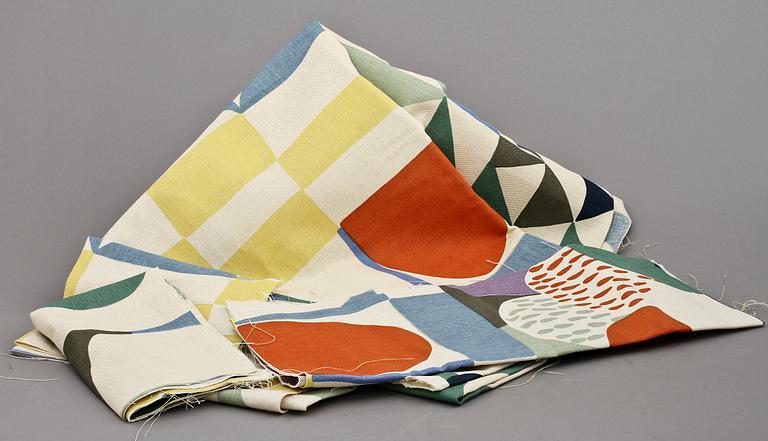 TEXTILVÅD, "Bows", Josef Frank, Almedahls, 210x140.