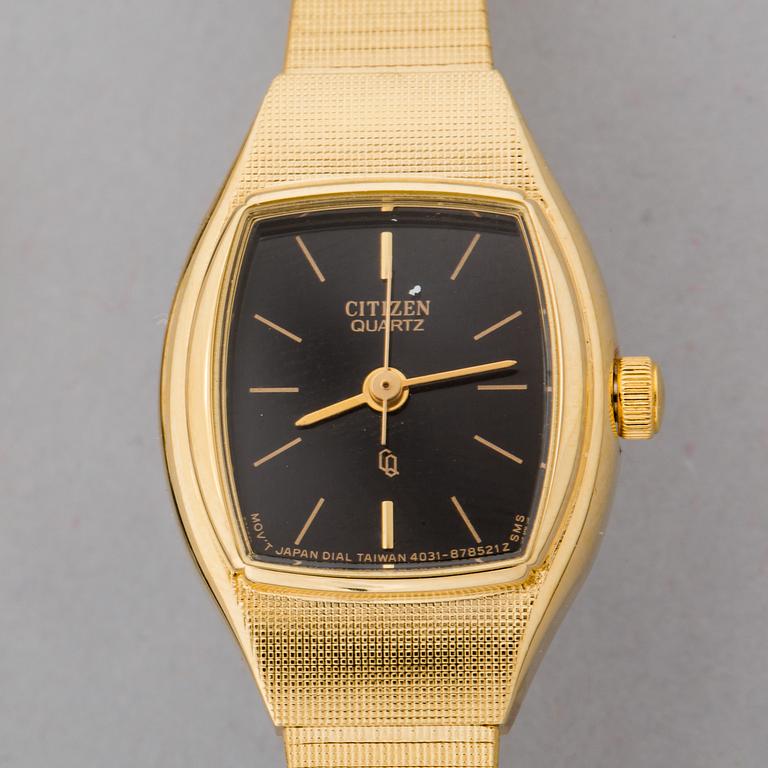 ARMBANSDUR, 2 ST, Citizen, samt Certina.