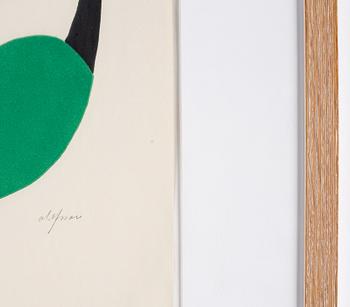 Pierre Olofsson, linocut, signed and numbered 86/90.