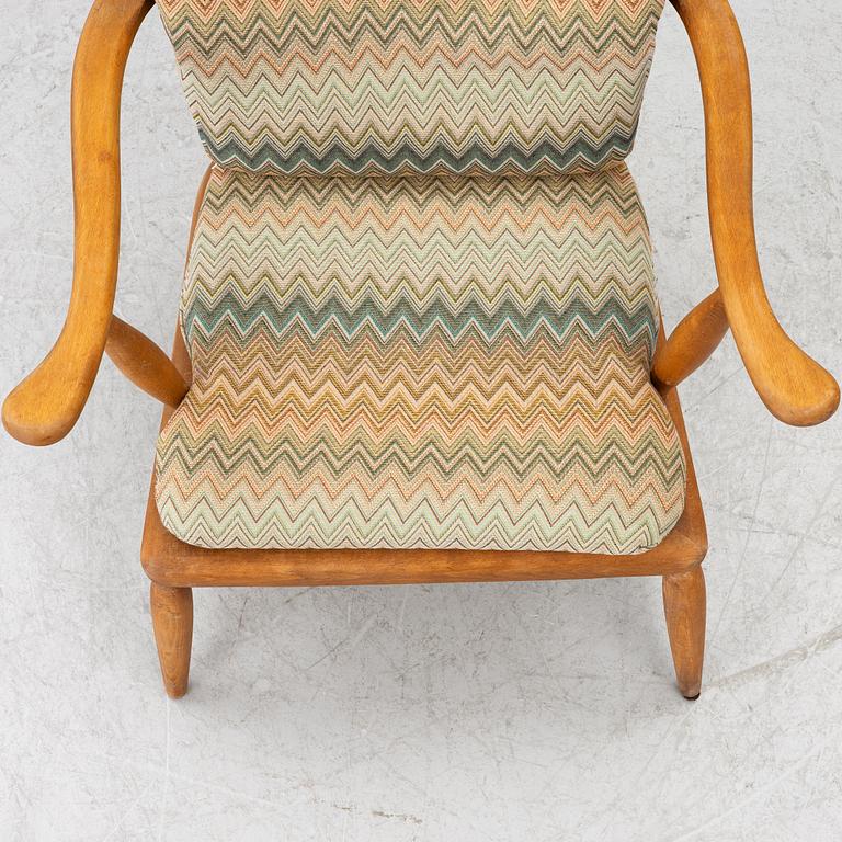 Anna-Lülja Praun, armchair, Austria, 1950s.