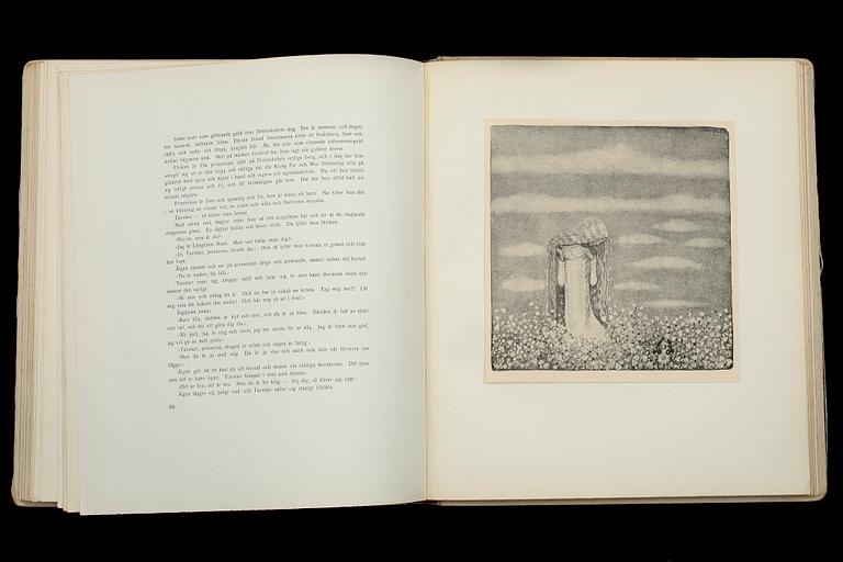 BOK, "John Bauer, Bland Tomtar och Troll, Ett Urval", nr 183/200, Åhlén & Åkerlunds Förlags Ab, Stockholm, 1918.