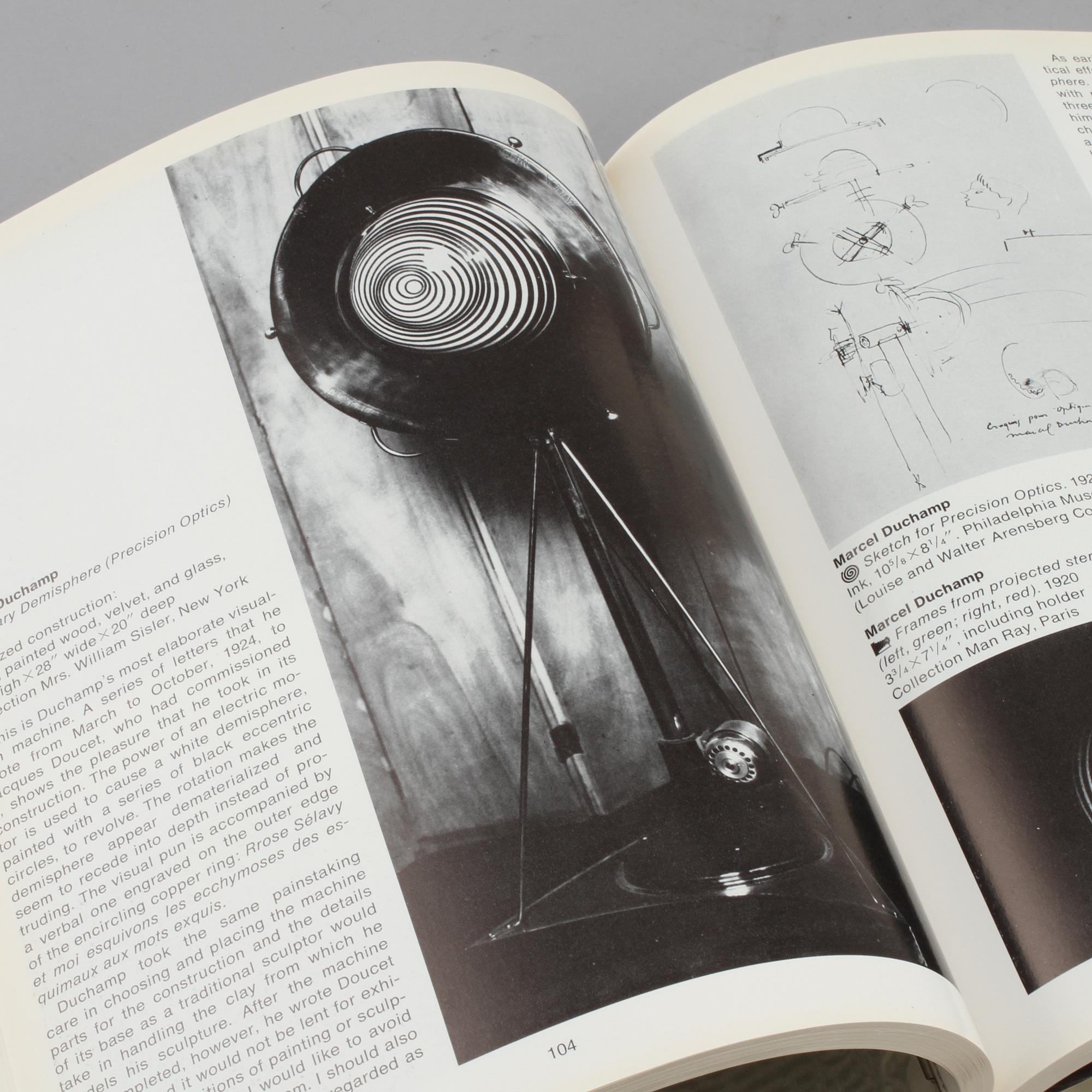 UTSTÄLLNINGSKATALOGER, 2 st, delvis K.G Pontus Hultén, "The Machine",  The Museum of Modern Art, New York, 1968.