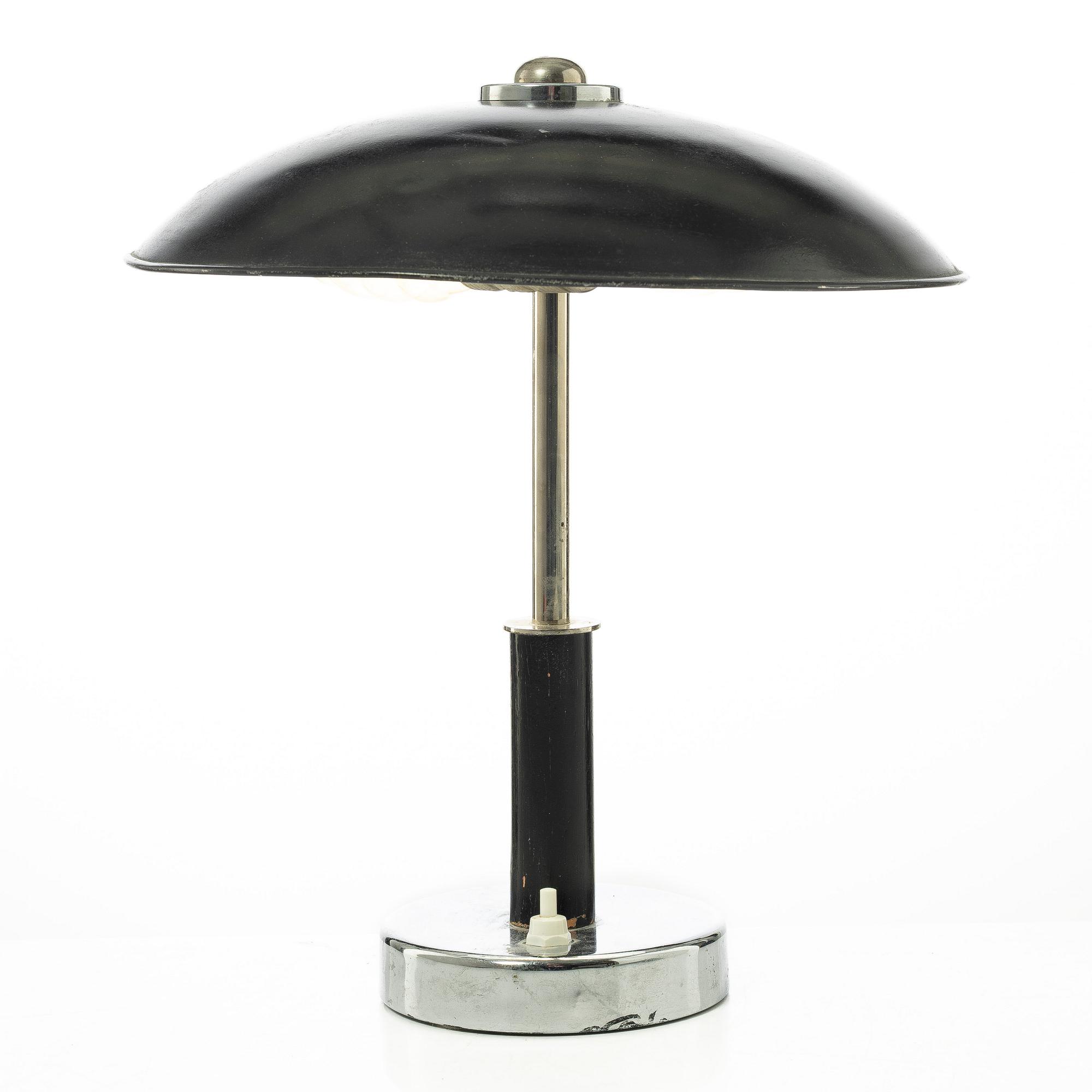Bordslampa, Funkis, 1930-40-tal.