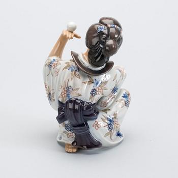 FIGURIN, porslin, Dahl Jensen, Danmark. 1900-tal.