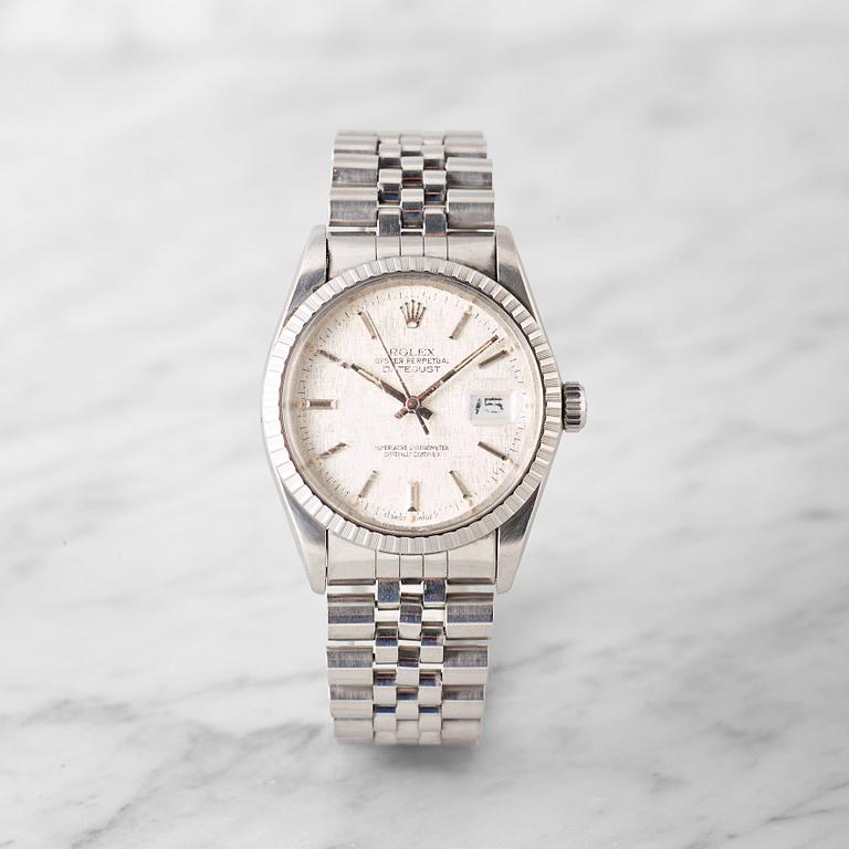 ROLEX, Datejust, "Linen Dial".