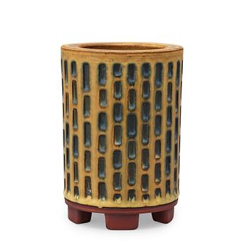 458. A Wilhelm Kåge 'Farsta' stoneware vase, Gustavsberg Studio 1956.