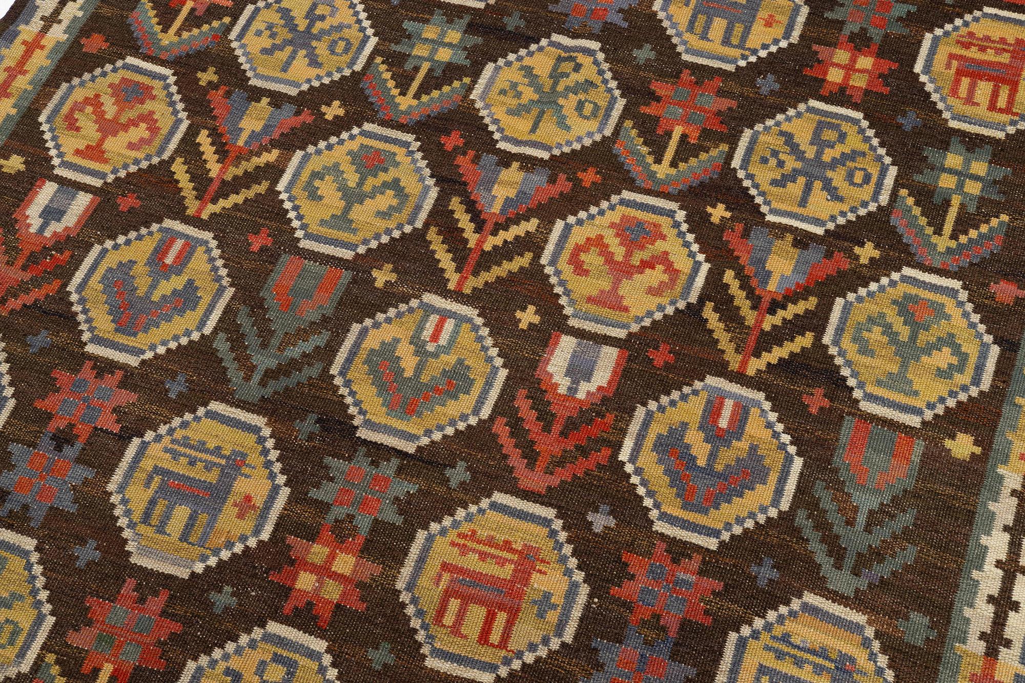 Märta Måås-Fjetterström, draperi, "Lammet", rölakan, ca 269 x 147 cm, signerad MMF.