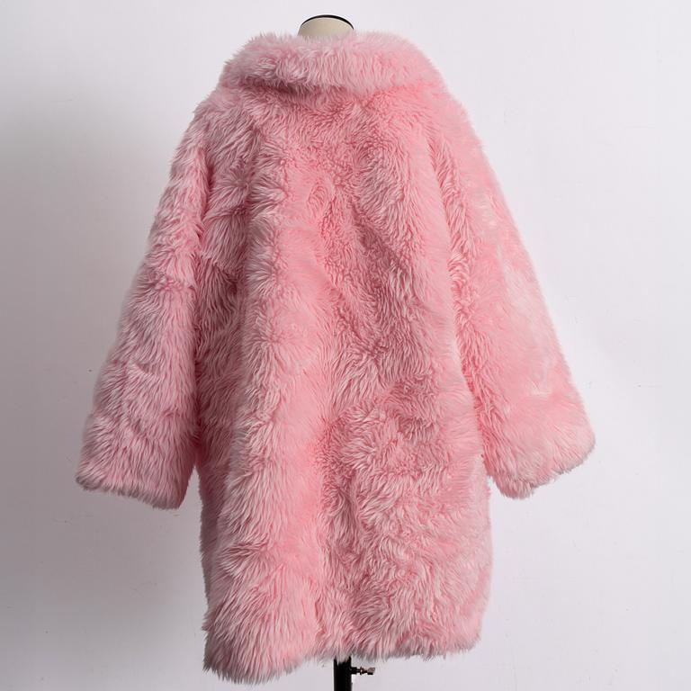 Balenciaga, kappa, "Faux Fur Coat", storlek F34.