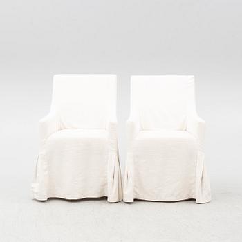 A pair of 'Salome' armchairs, Slettvoll.