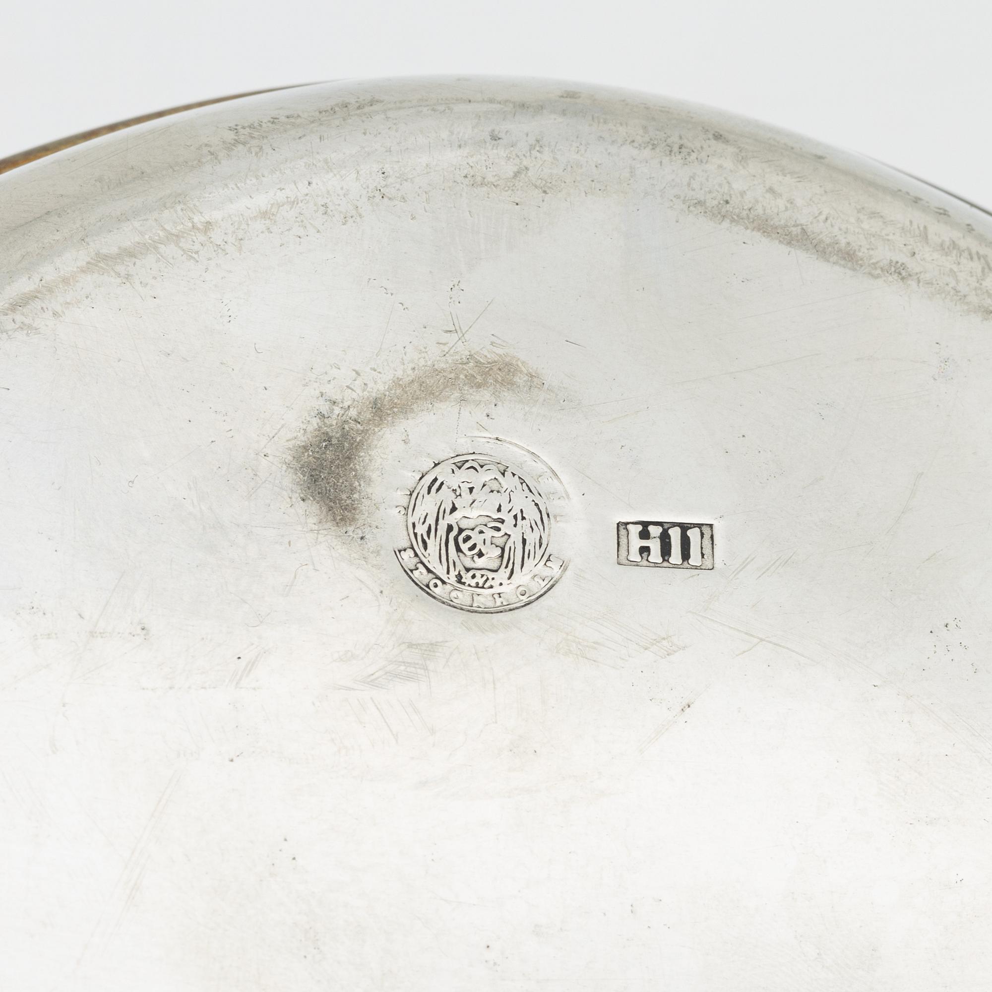 Björn Trägårdh, fat, ett par, tenn, Firma Svenskt Tenn, 2006.