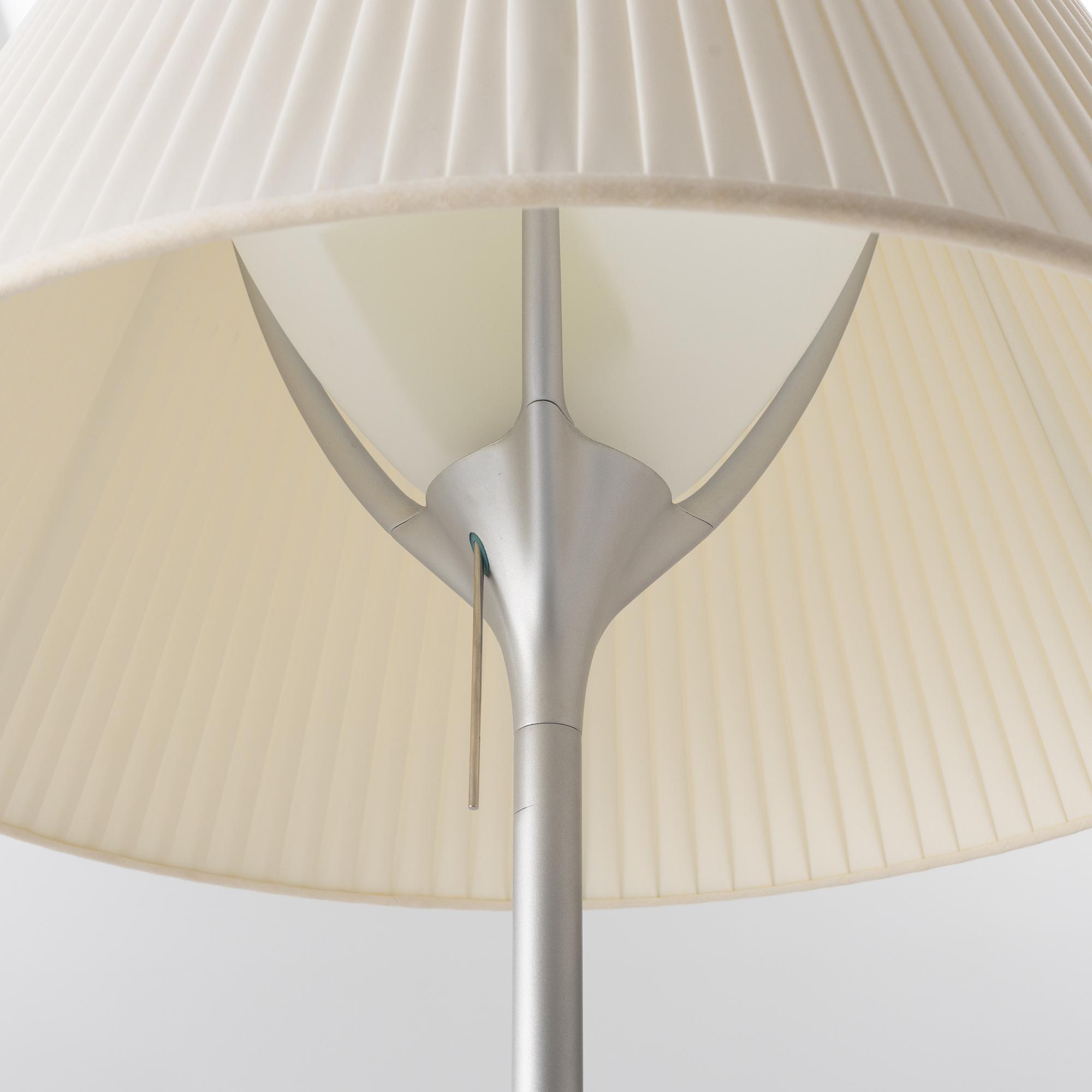 Philippe Starck, a pair of 'Romeo Soft' floor lamps, Flos, Italy.