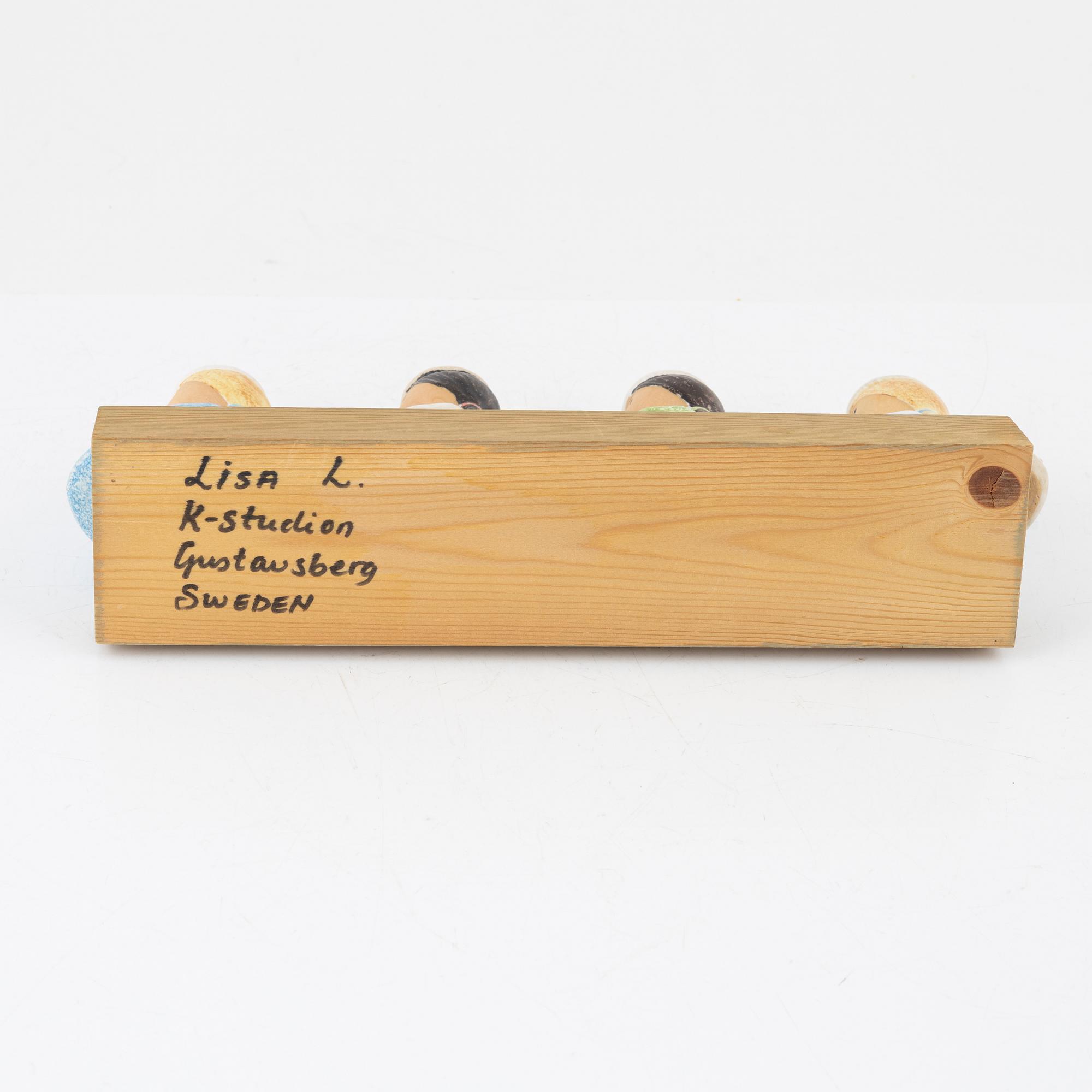 Lisa Larson, adventssljusstake, K-studion Gustavsberg.