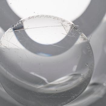 TIMO SARPANEVA,  lasiveistos, "Claritas", signeerattu Timo Sarpaneva, Iittala 1984C 1862.