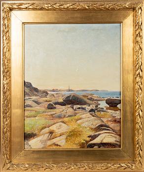 Olof Krumlinde, olja på duk, signerad.