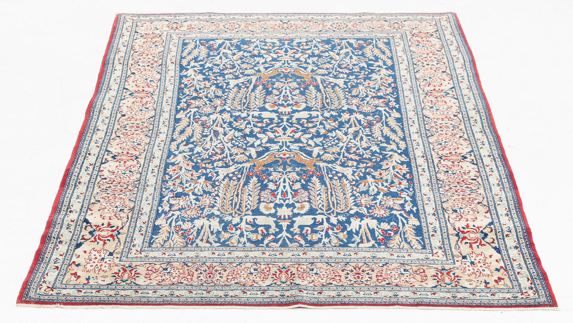 Carpet, Nain tushesk, 160 x 110 cm.