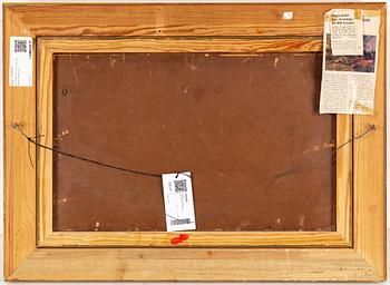 SEVERIN NILSON, oil on canvas/paper-panel, signerad.