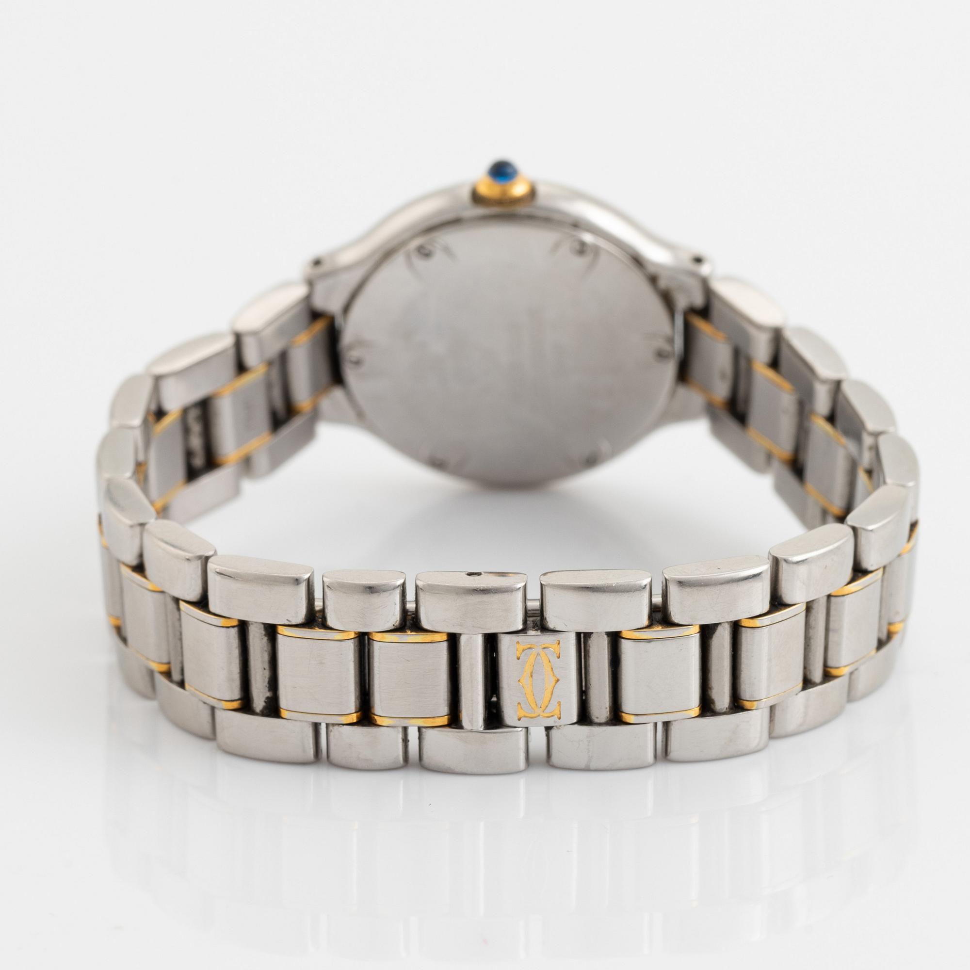 must de CARTIER, Must 21, wristwatch, 28 mm.