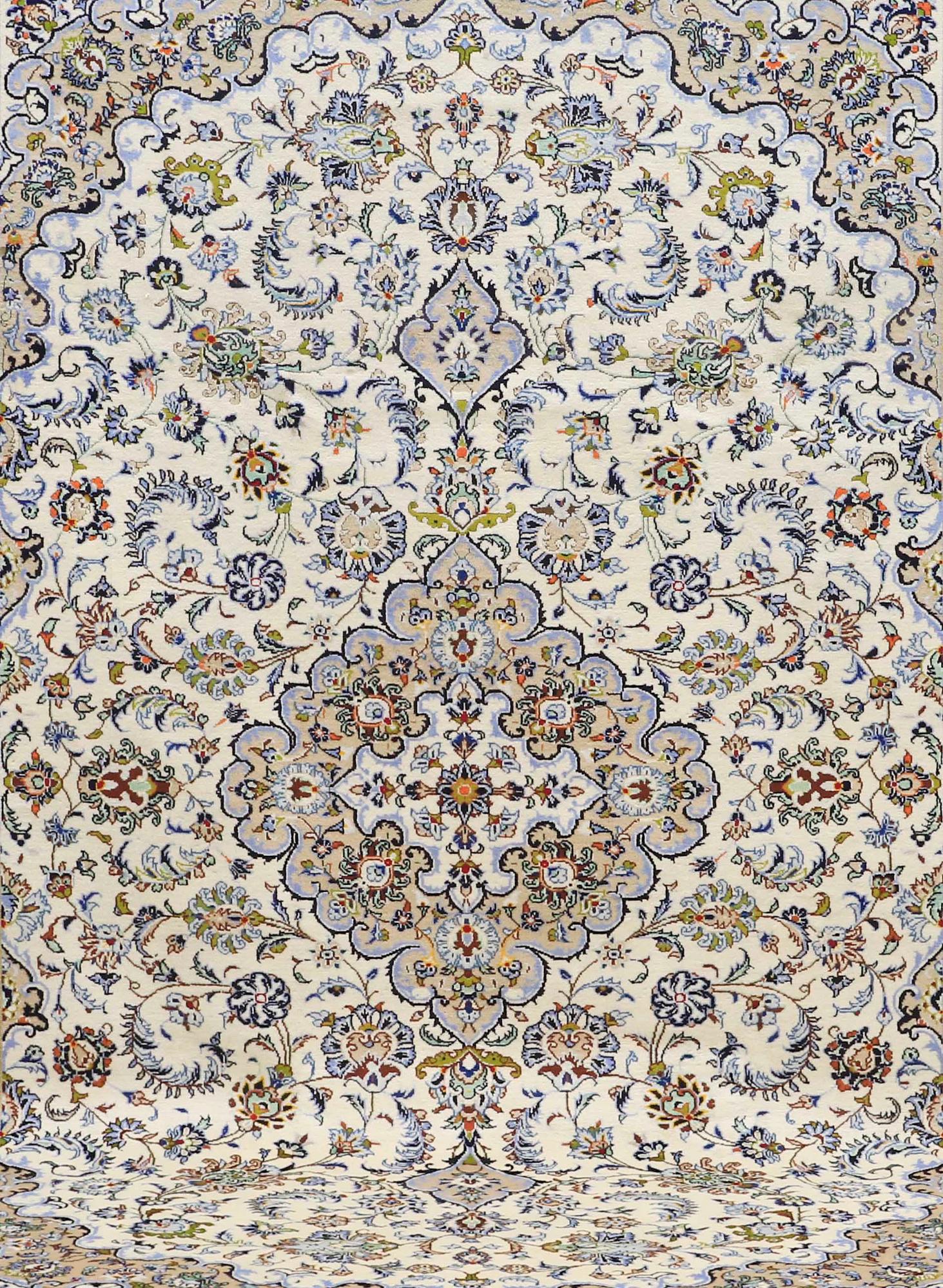 Carpet, Keshan, approx. 350 x 244 cm.