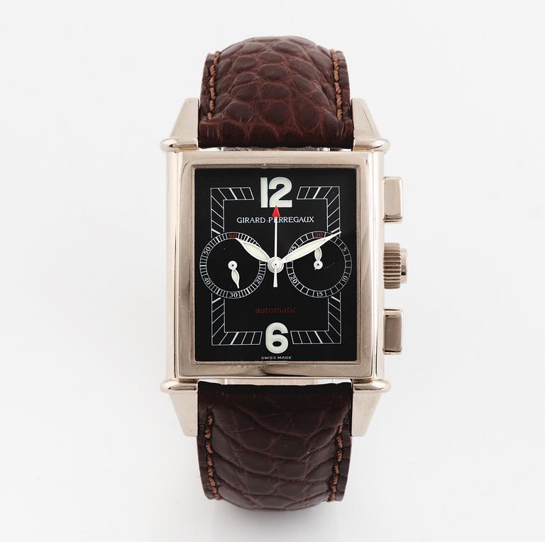 Girard-Perregaux, Vintage 1945, armbandsur, kronograf, 30 x 31 (47) mm.