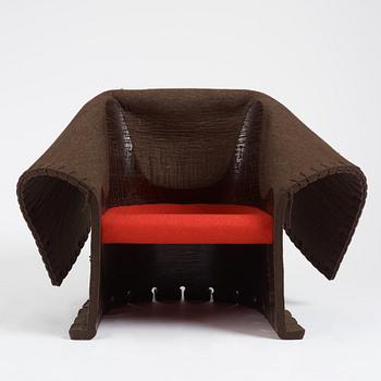 Gaetano Pesce, a 'Feltri Chair' easy chair, Cassina, post 1986.