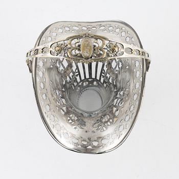 WMF, basket, new silver, first half of the 20th century.