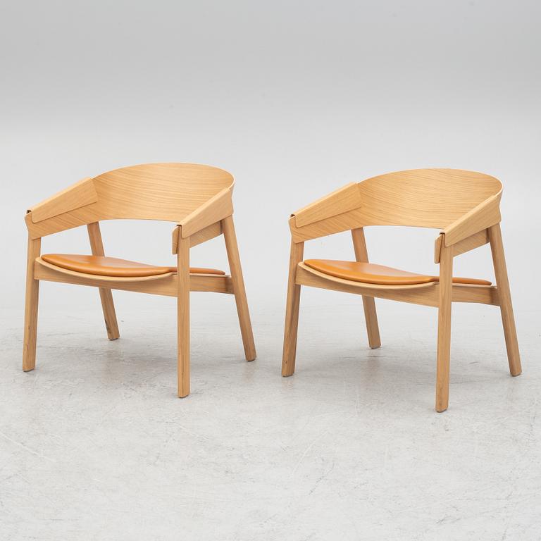 Thomas Bentzen, a pair of armchairs, "Cover", Muuto.