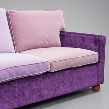 Josef Frank, a 'model 3031' sofa, Svenskt Tenn, Sweden.