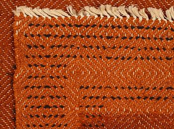 Matta, slätväv ryarelief, ca 200 x 190 cm.