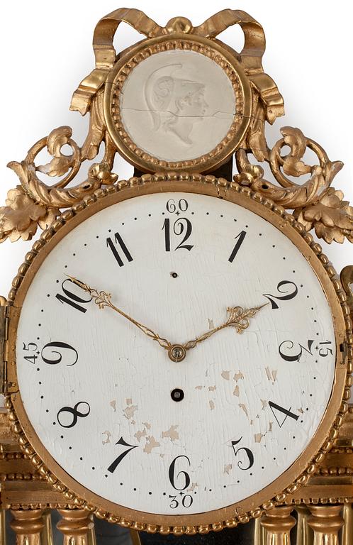 VÄGGPENDYL, Gustaviansk, 1700-tal.
