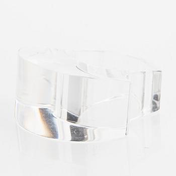 Siv Lagerström, three rings, acrylic plastic, 1970s.