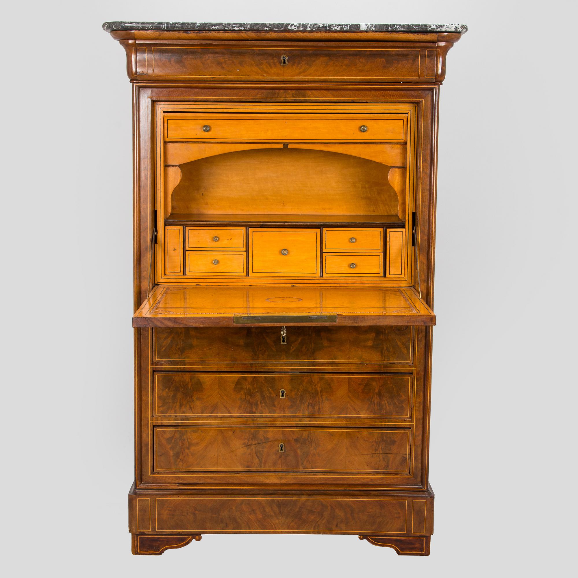 A late 19th century writing desk.