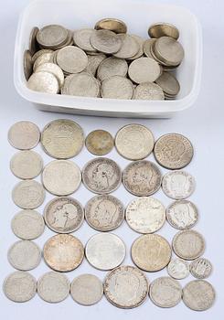 MYNT, 140 st, silver, 1880-1968. 1200 gram.