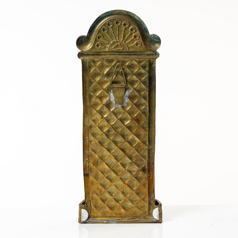 Mässing, 7 delar, 1700-1900-tal.