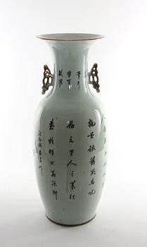 GOLVVAS, porslin, Kina, 1900-tal.