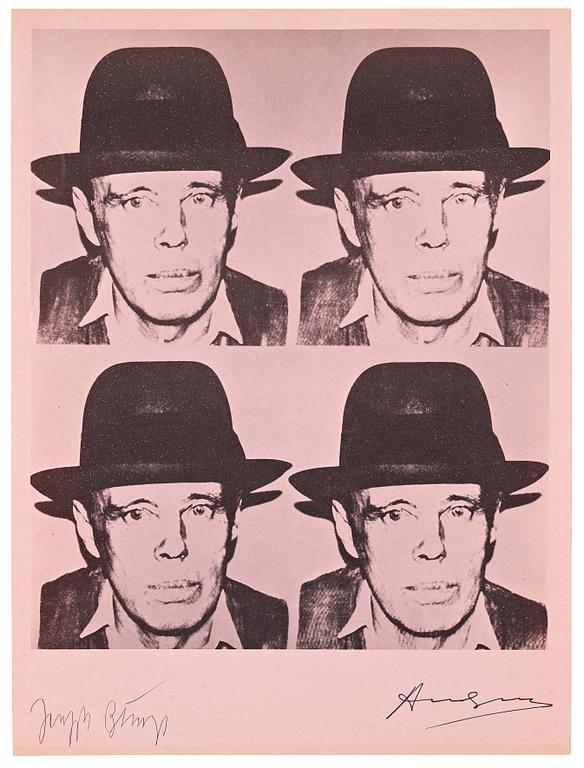 Andy Warhol Efter, "Josef Beuys".