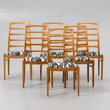Bertil Fridhagen, stolar, 6 st, "Reno", Bodafors, 1957-58.