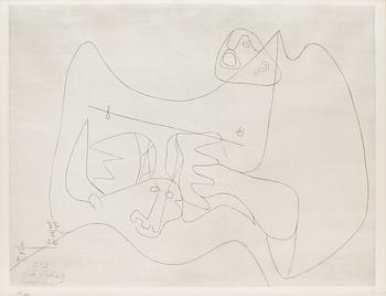 393. Le Corbusier (Charles-Édouard Jeanneret), "Naissance Minotaure".
