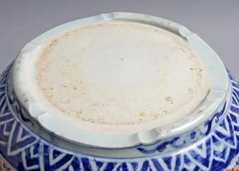 URNA, porslin, Meiji Japan, 1800-talets slut.