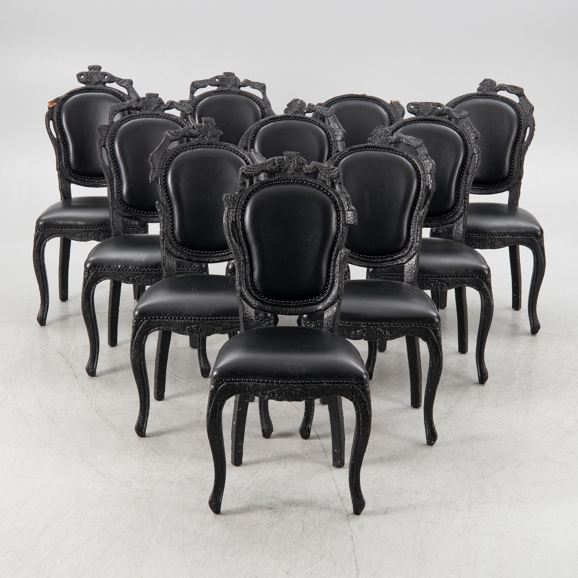 Maarten Baas, ten 'Smoke Dining Chair, Moooi, Netherlands, after 2002.