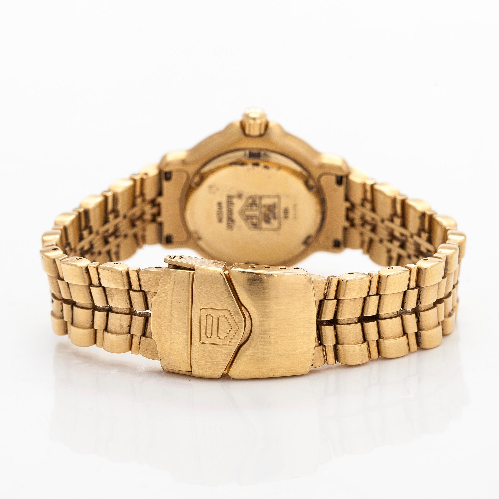 Tag Heuer, 6000 Gold, armbandsur, 28 mm.