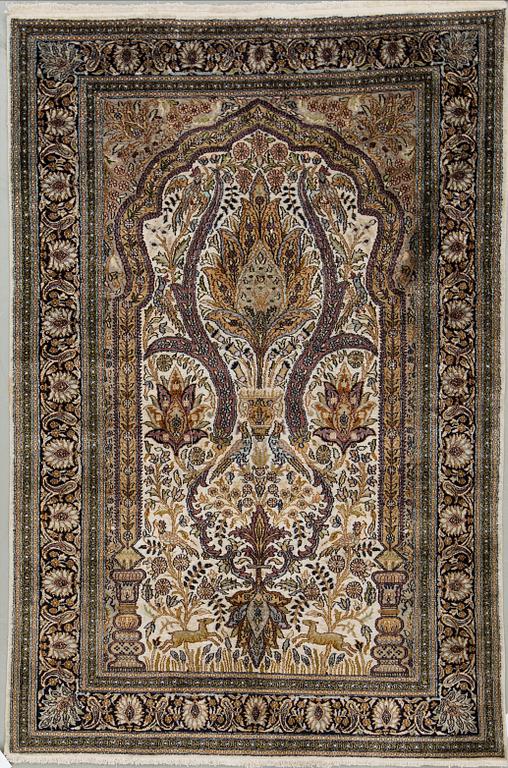 MATTA, Kashmir silke.183x120 cm.