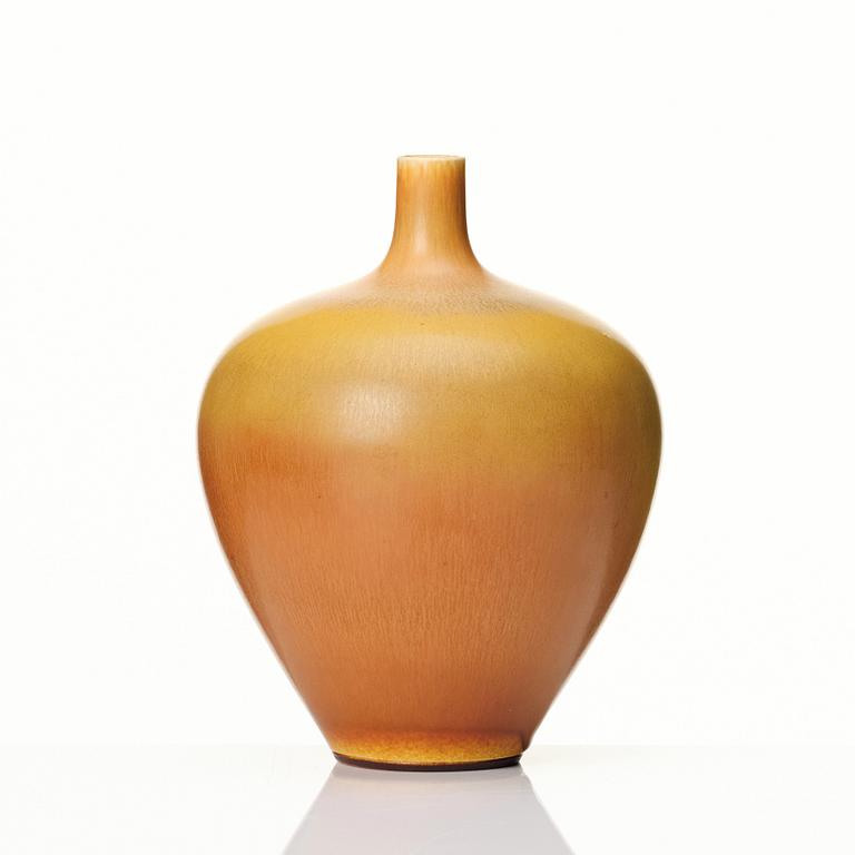 Berndt Friberg, a stoneware vase, Gustavsberg studio, Sweden 1963.