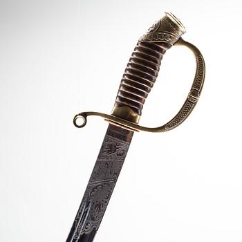 DRAGONSABEL, Ryssland, Nikolai II, modell 1913.