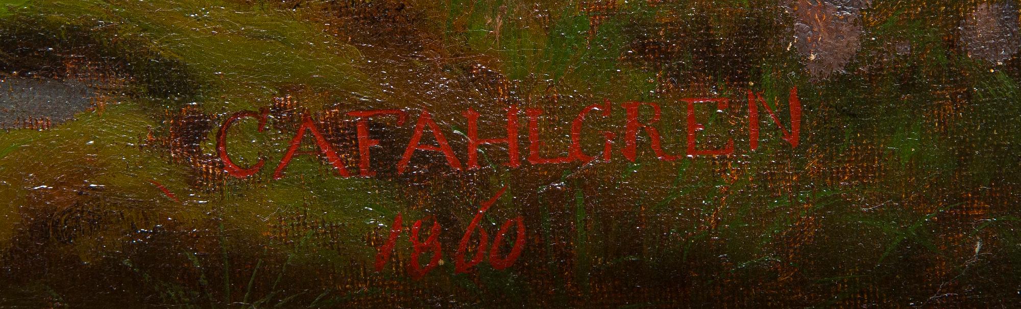 Carl August Fahlgren, Landskap.