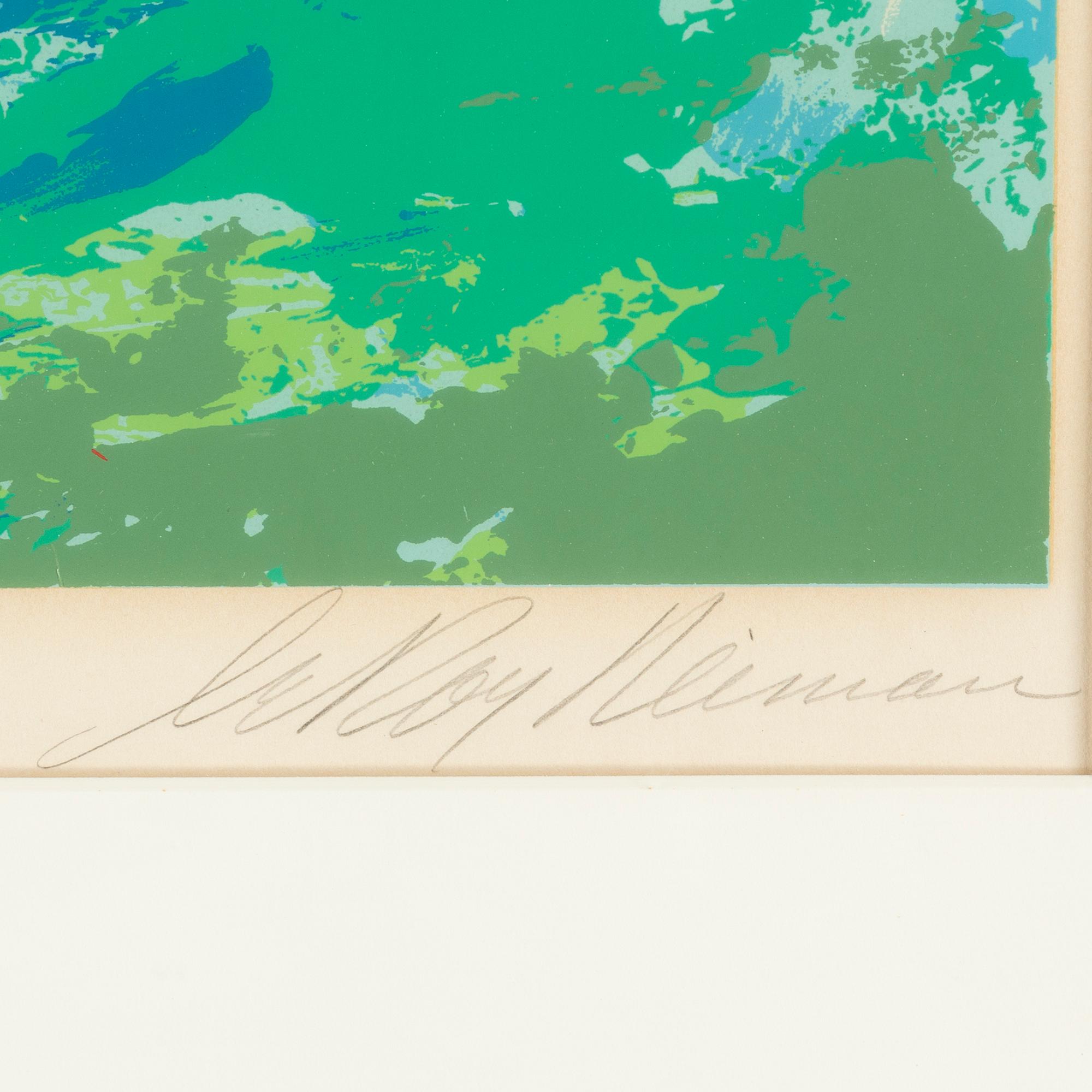 LeRoy Neiman, lithograph in colours, signed 11/300.