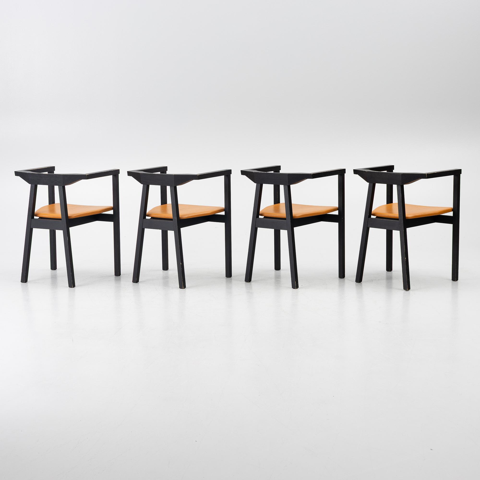 Karmstolar, 4 st, Nikari, Finland.